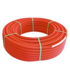 Begetube Alpex Buis met Beschermmantel 16x2mm 50m ROOD Begetube Alpex Buis met Beschermmantel 16x2mm 50m ROOD